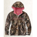 Women's Clarksburg Camo Zip-Front Sweatshirt